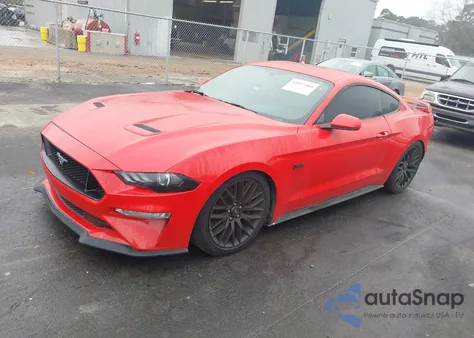 2019 Ford Mustang Gt Premium из США, поврежденный, VIN 1FA6P8CF4K5124465